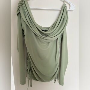 NWT Zara Off The Shoulder Blouse